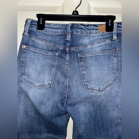 Judy Blue women’s Wide Leg Denim Jeans 11 30 - Picture 6 of 7
